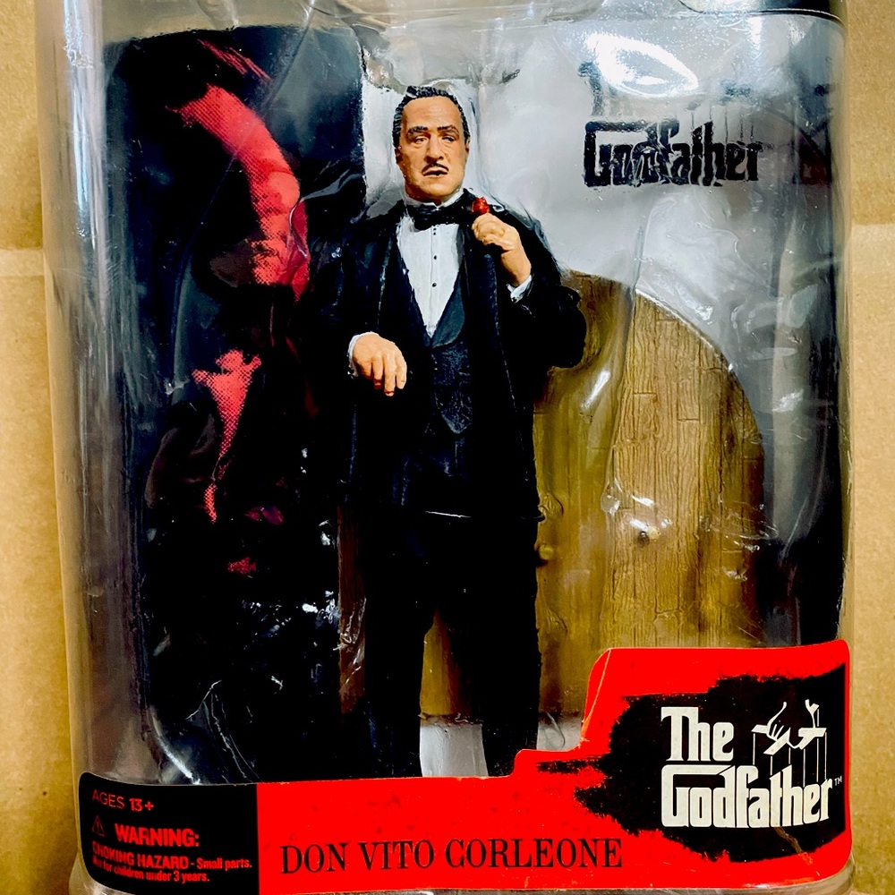 COPY - The Godfather don Vito Corleone from the film The Godfather action figur…